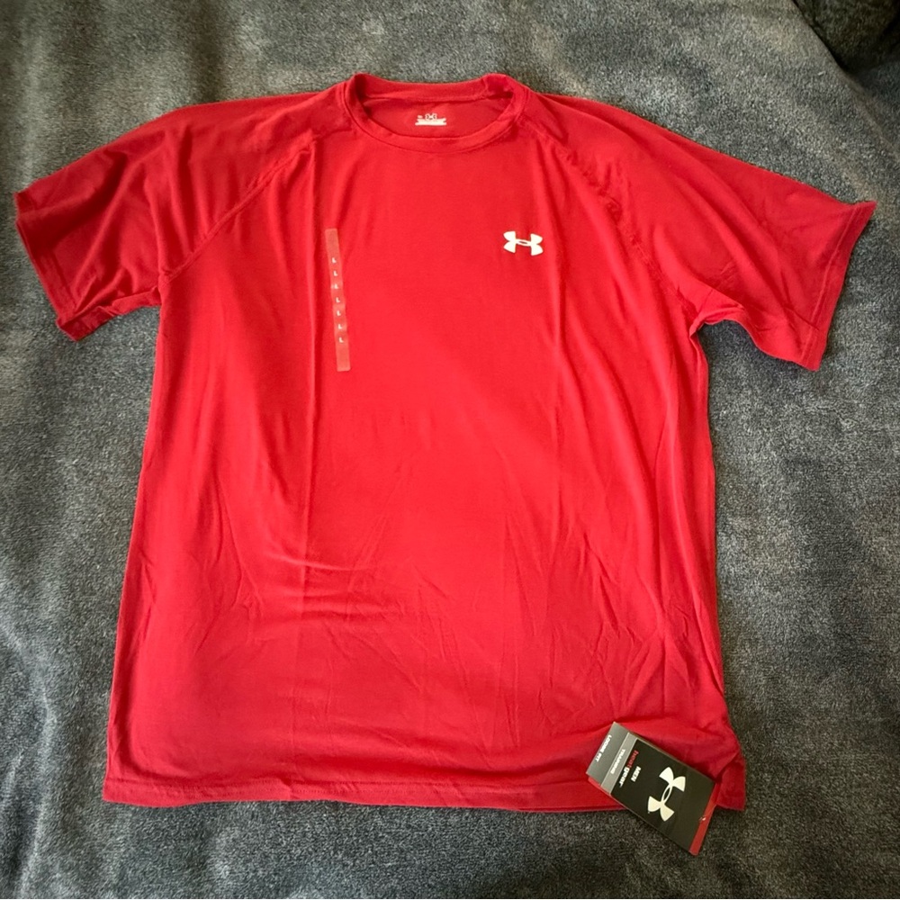 Under Armour Men's Loose Fit HeatGear Tee Size Large NWT